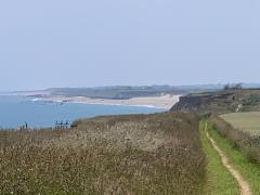 Looking back towards Sea Palling